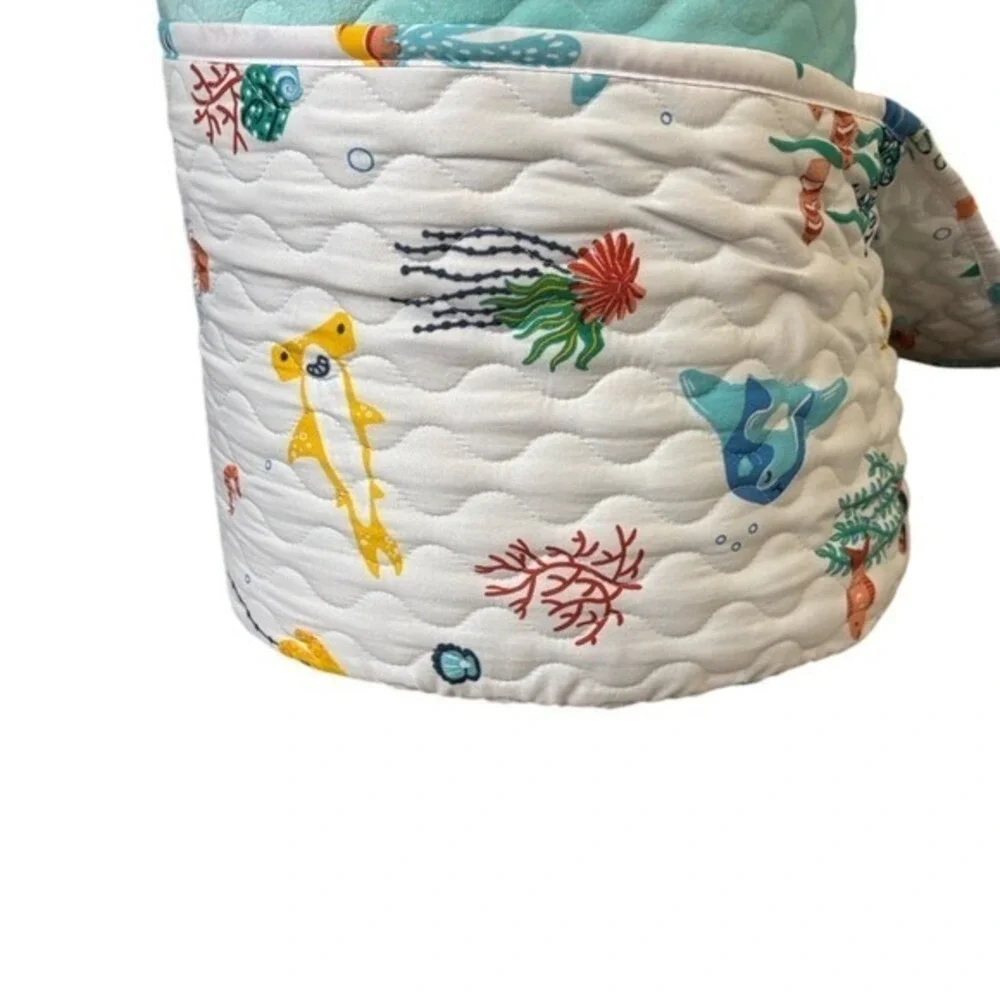 The Big One Kids Ocean Nautical 2 Piece Twin Reversible Comforter Quilt NEW - Picture 11 of 12